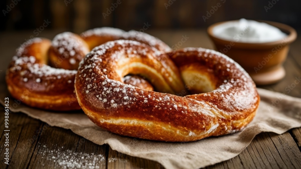 Deliciously twisted treats ready to be savored Deliciously twisted treats ready to be savored