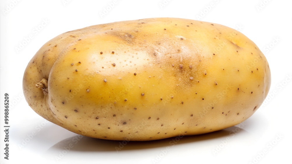 potatoes isolated on white background potatoes isolated on white background