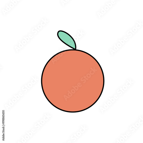 Hand drawn fruit 