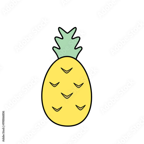 Hand drawn fruit 