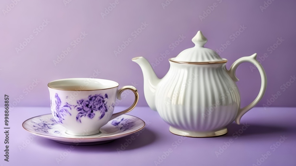 Elegant tea set perfect for a cozy afternoon Elegant tea set perfect for a cozy afternoon