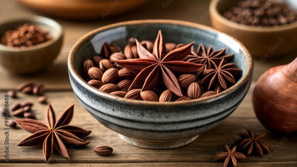 Autumns bounty in a rustic bowl Autumns bounty in a rustic bowl