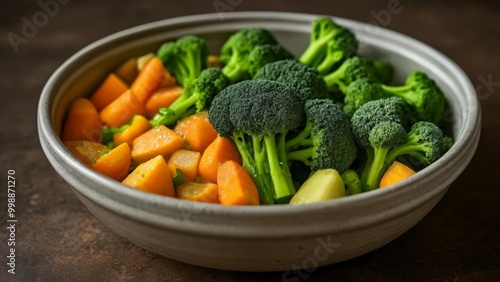  Fresh and vibrant salad in a bowl