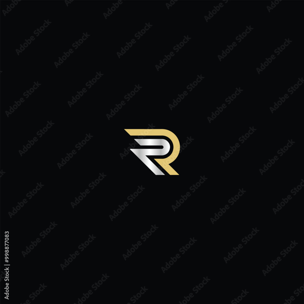 Minimal Letters RR or PR Logo Design Concept, A Sleek and Modern Emblem on a Black Background, Perfect for Innovative Brands and Creative Agencies. Minimal Letters RR or PR Logo Design Concept, A Sleek and Modern Emblem on a Black Background, Perfect for Innovative Brands and Creative Agencies.