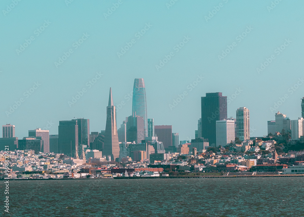 Fototapeta premium San Francisco Cityscape. Taken 2024. 