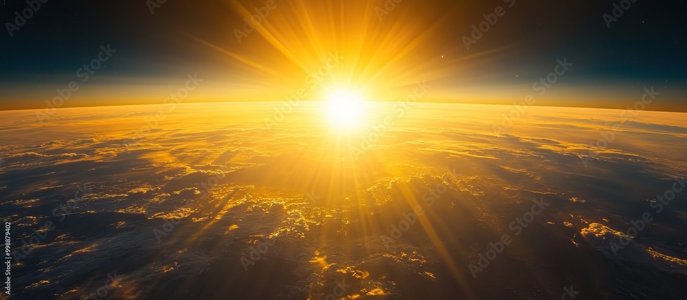 Sunrise Over Earth Sunrise Over Earth