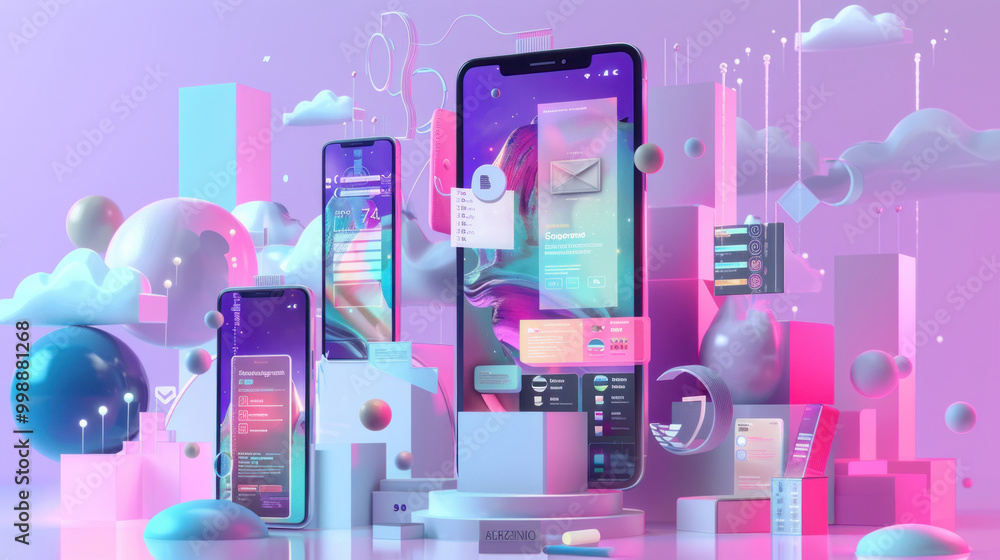 A company launching a brand campaign across multiple platforms, focusing on increasing visibility and customer engagement.