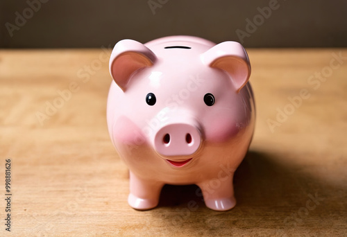 A Pink Piggy Bank At 27-9-2024