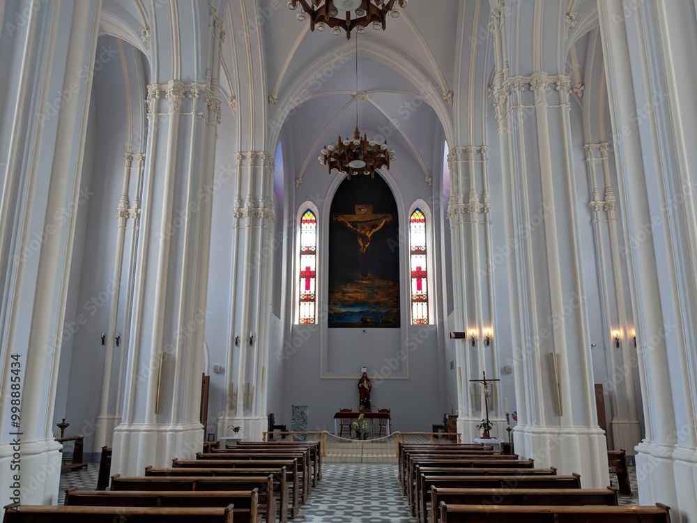 Fototapeta premium interior of the church