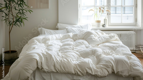 Wallpaper Mural A comparison of bedding sets designed for small apartments and bedrooms, highlighting their balance of comfort and space-saving. Torontodigital.ca