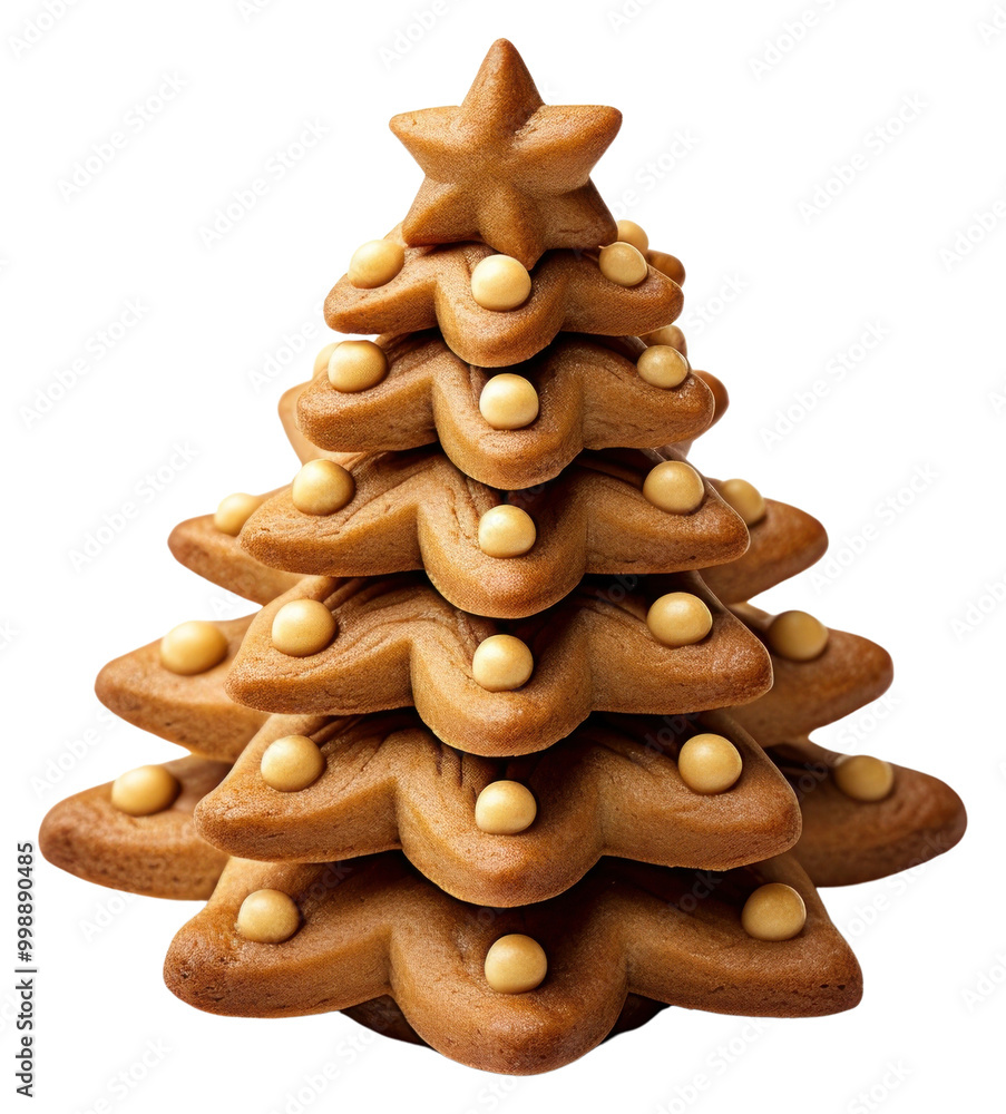 PNG Cookies chrismas tree shape confectionery gingerbread vegetable.