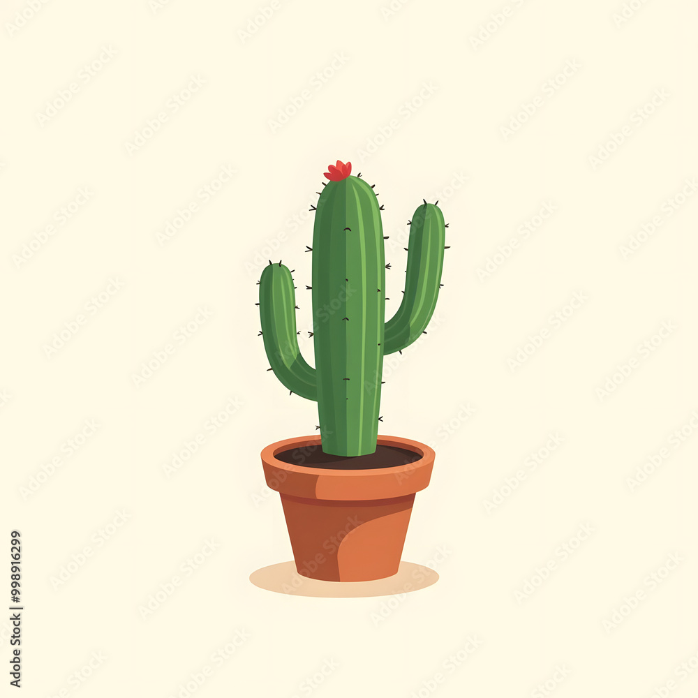 Minimalistic Skyline of a Desert with a Single Palm Tree Minimalistic Skyline of a Desert with a Single Palm Tree