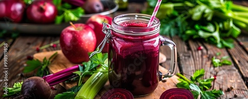 Beetroot and Apple Smoothie...
