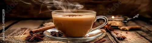 Steaming Cup of Spiced Tea ...