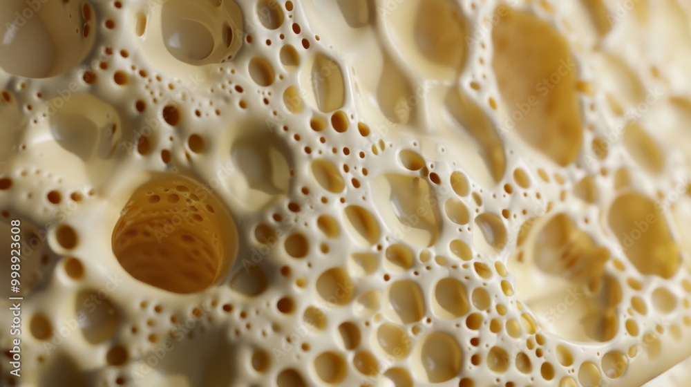 Close-up of a porous, honeycomb-like structure, possibly depicting a natural sponge or intricate organic matter, detailed in texture. Close-up of a porous, honeycomb-like structure, possibly depicting a natural sponge or intricate organic matter, detailed in texture.
