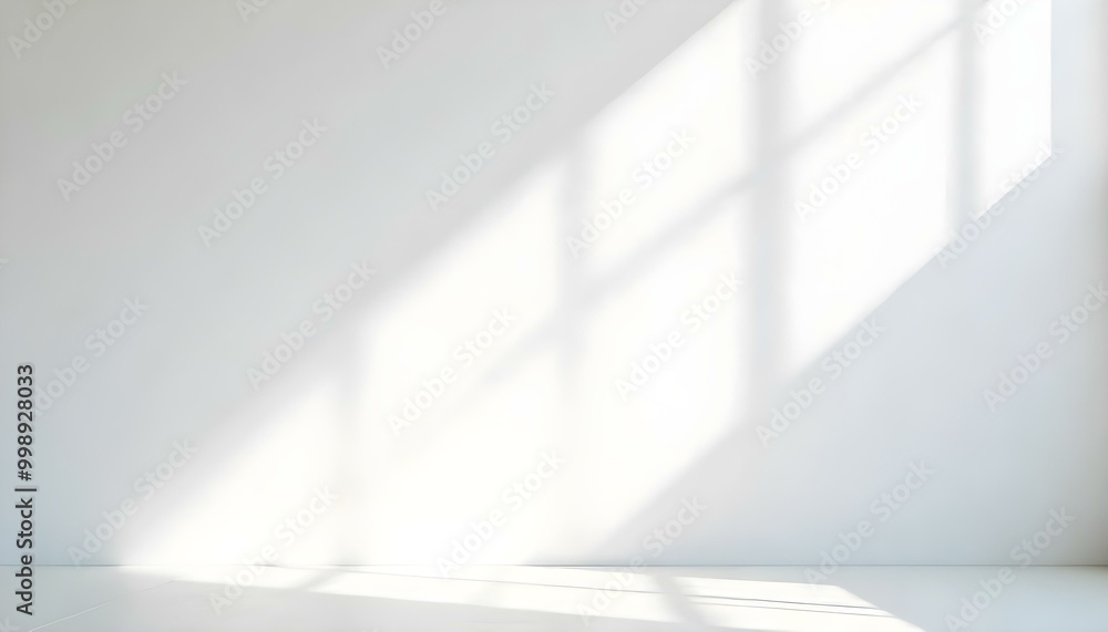 Blurred overlay effect for photo and mockups. Wall texture with organic drop diagonal shadow and rays of light on a white wall. shadows for natural light effects Blurred overlay effect for photo and mockups. Wall texture with organic drop diagonal shadow and rays of light on a white wall. shadows for natural light effects