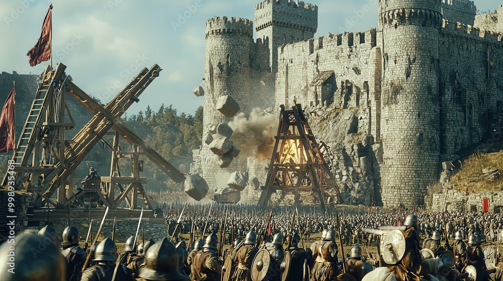 Siege warfare in Total War: Medieval II