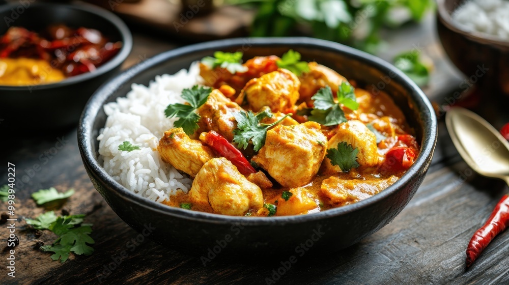 Chicken Curry with Rice Chicken Curry with Rice