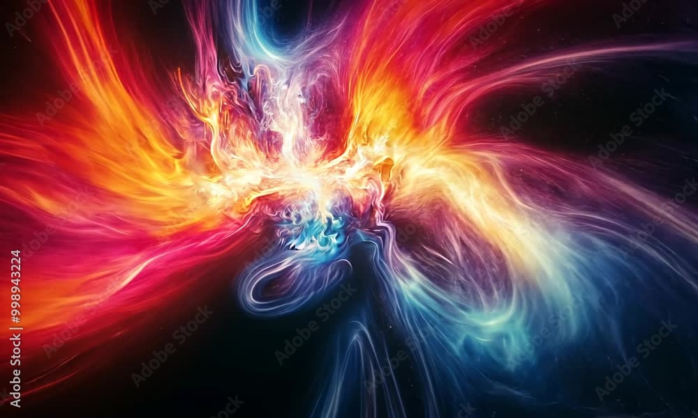 Abstract Fire and Ice Abstract Fire and Ice