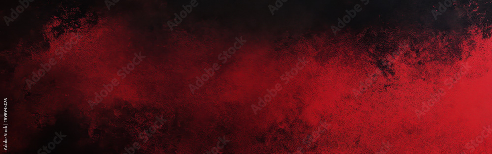 A vibrant interplay of red and black hues captures an otherworldly atmosphere in a dramatic display of abstract art A vibrant interplay of red and black hues captures an otherworldly atmosphere in a dramatic display of abstract art
