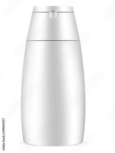 shampoo flat bottle