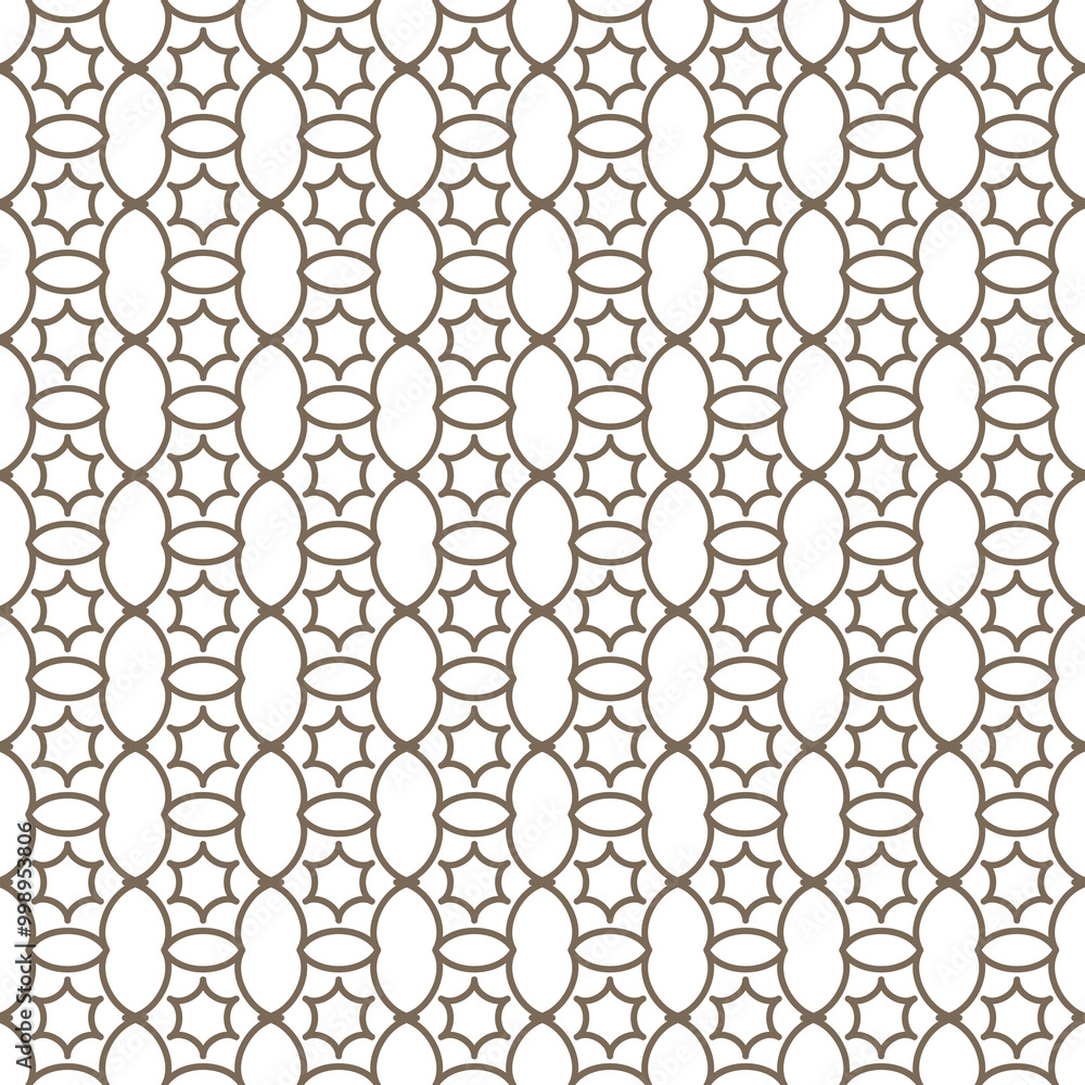Naklejka premium Abstract seamless texture background in geometric decorative style. 