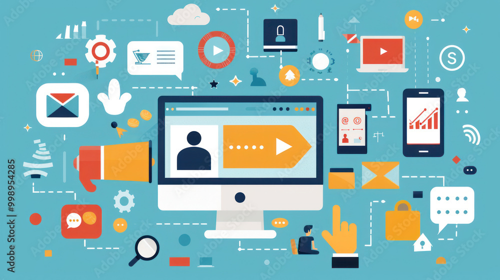 A visual of an effective online personal branding strategy, using blogs, social media, and thought leadership to increase visibility. A visual of an effective online personal branding strategy, using blogs, social media, and thought leadership to increase visibility.