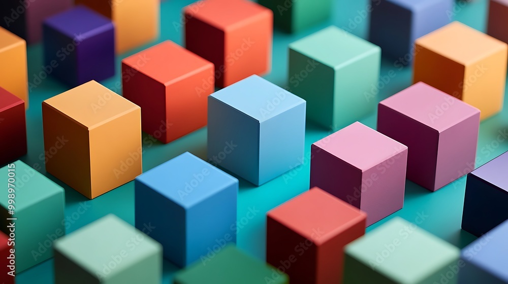 Abstract 3D Cube Art Collection: Geometric Designs, Textures, and Colorful Patterns Abstract 3D Cube Art Collection: Geometric Designs, Textures, and Colorful Patterns