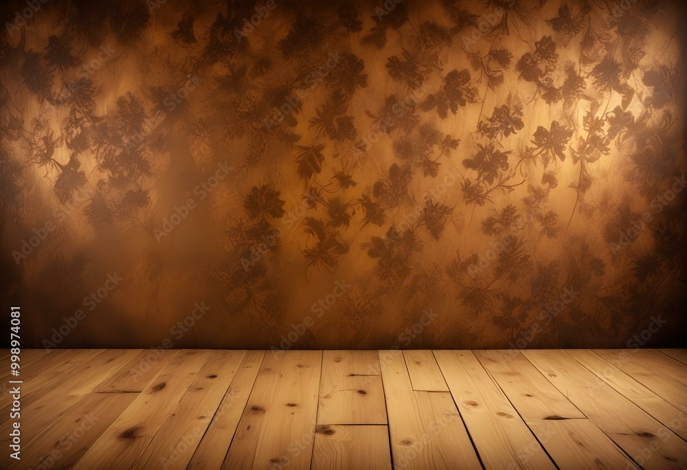 Wooden table mockup with natural lighting and rustic background, ideal for product presentation, showcasing or scene creation in an elegant and nature-inspired setting Wooden table mockup with natural lighting and rustic background, ideal for product presentation, showcasing or scene creation in an elegant and nature-inspired setting