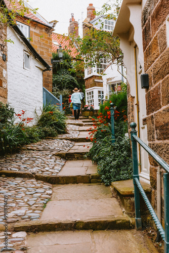 Cuadro en lienzo Robin Hood´s Bay, North Yorkshire