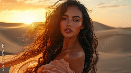 Desert Beauty: Perfect for Cosmetics Ads photo