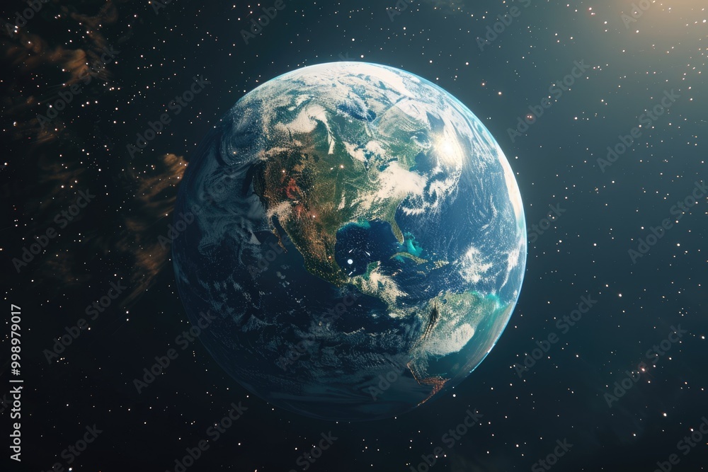 Obraz premium earth in space