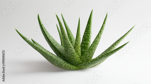 aloe vera aloe vera plant on white background