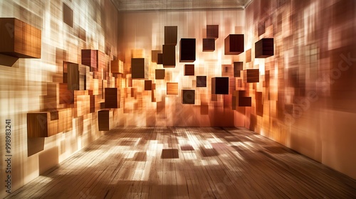 Abstract 3D Cube Art Collection  Geometric Designs  Textures  and Colorful Patterns