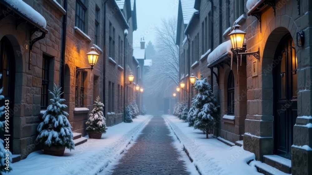 Generative AI, a street with a few buildings and lights on it in the snow covered streets of a city with a few buildings and lights on the street, grim yet sparkling atmosphere, a matte painting, bar
Generative AI, a street with a few buildings and lights on it in the snow covered streets of a city with a few buildings and lights on the street, grim yet sparkling atmosphere, a matte painting, bar