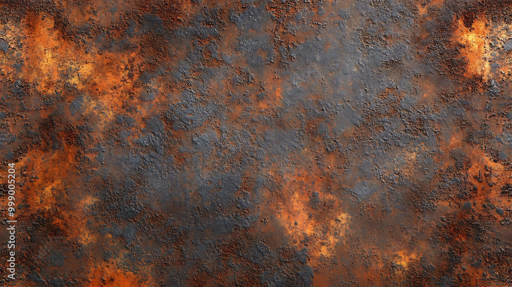 A close-up of rusty metal, showing the texture and color variations of the corrosion. A close-up of rusty metal, showing the texture and color variations of the corrosion.