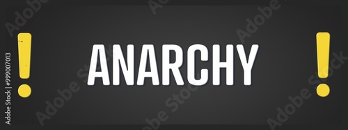 Cuadro en lienzo Anarchy