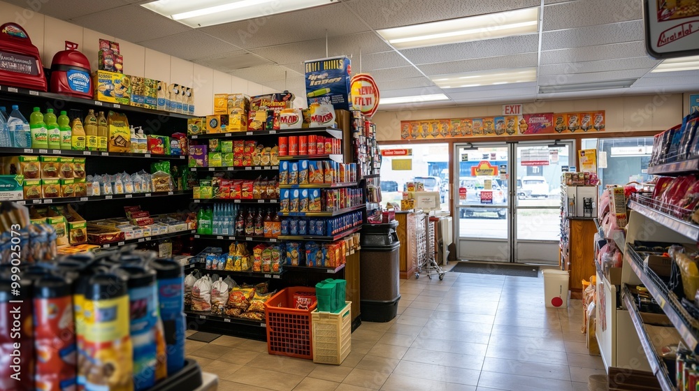 convenience store with essential items convenience store with essential items