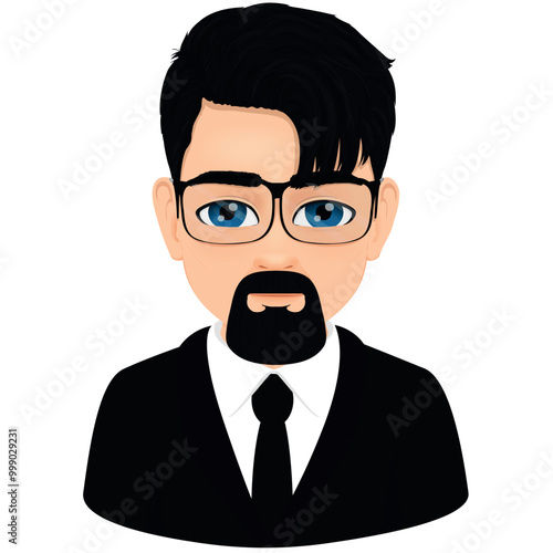 middle aged charismatic male man