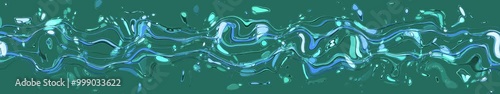 Widescreen Waves and Glare Looping Video 5K