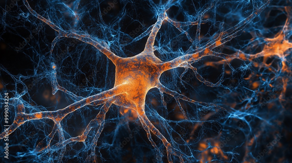 neuron, revealing its complex network neuron, revealing its complex network