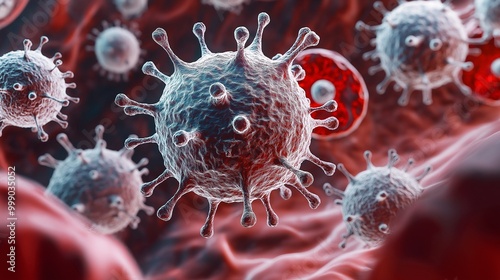 white blood cell, showing its various subtypes and their roles photo