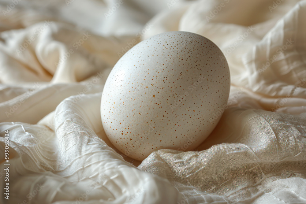 Simple Egg on Fabric Simple Egg on Fabric