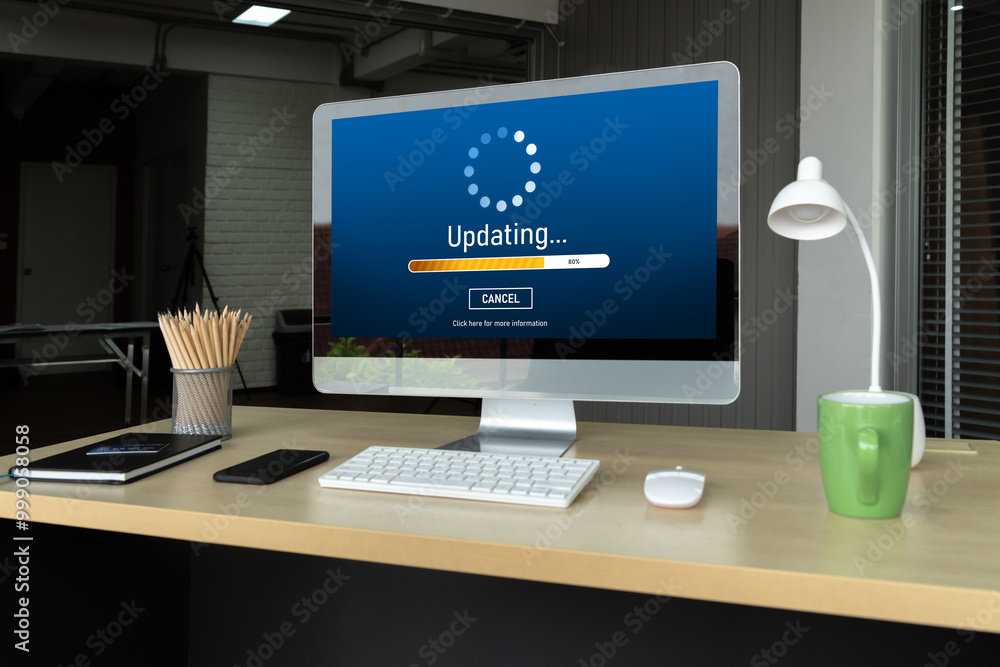 Software update on computer for modish version of device software upgrade Software update on computer for modish version of device software upgrade