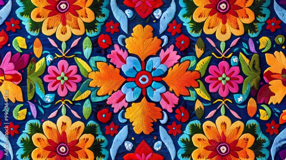 colorful background pattern from latin america, 16:9 colorful background pattern from latin america, 16:9