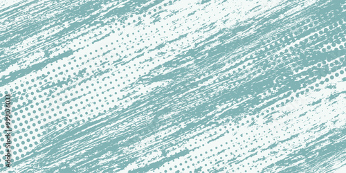 Soft sea green grunge texture decorative background design vector