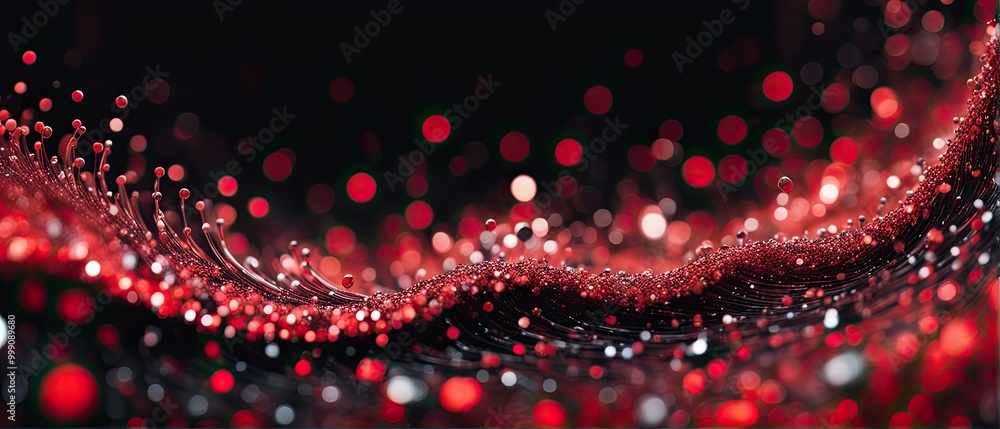 Red Liquid Abstract Red Liquid Abstract