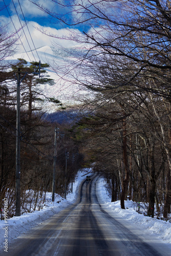 road at yamanashi
