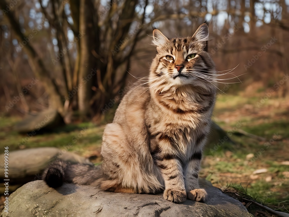 Obraz premium wild cat image