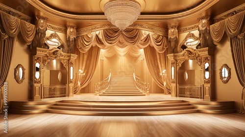 華やかなステージ